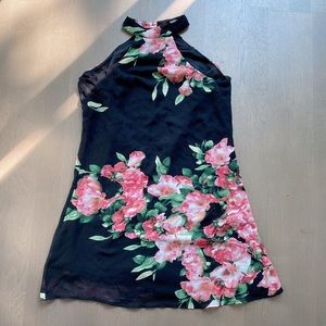 Floral print dress